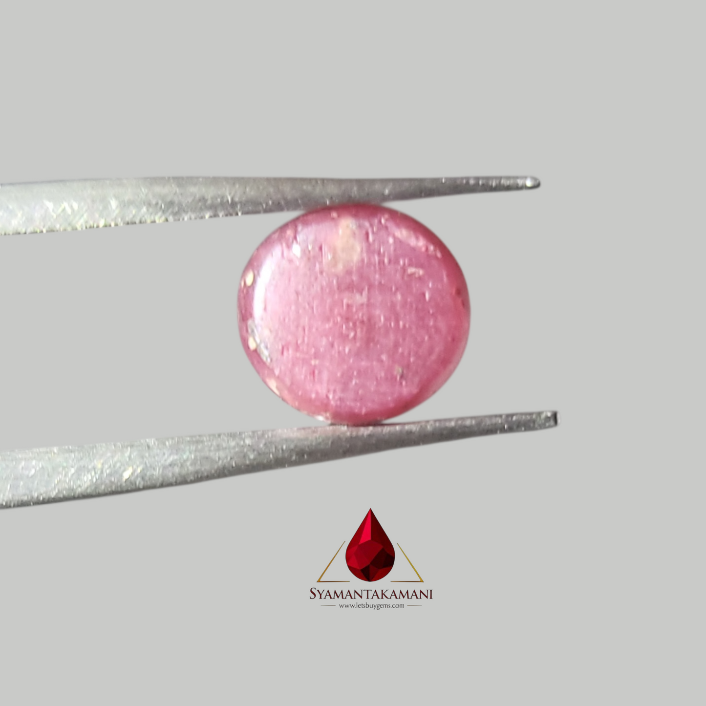 Star Ruby Round 3.85 Carats (6 Ray Asterism)