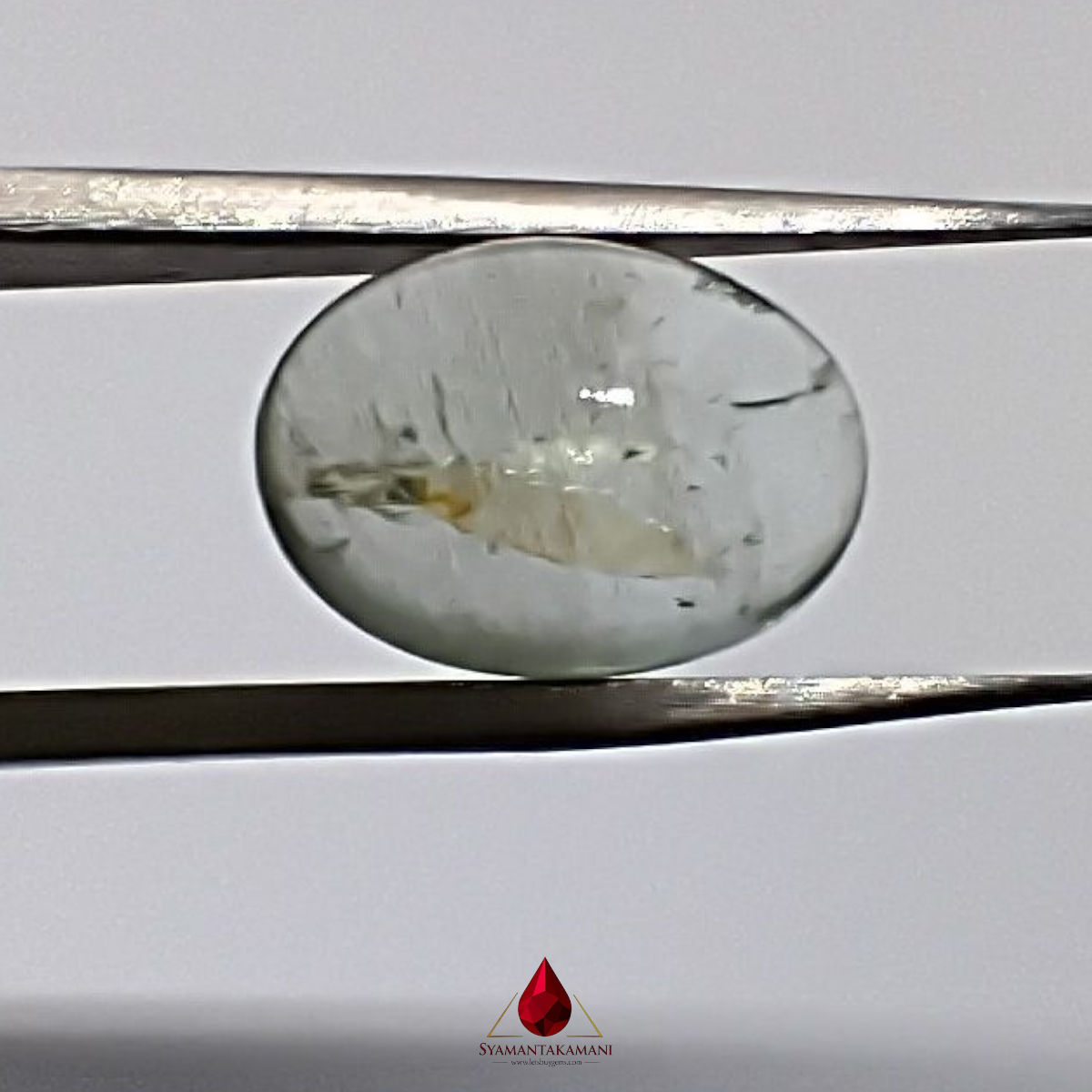 Aquamarine 4.30 Carats Oval Cabochon