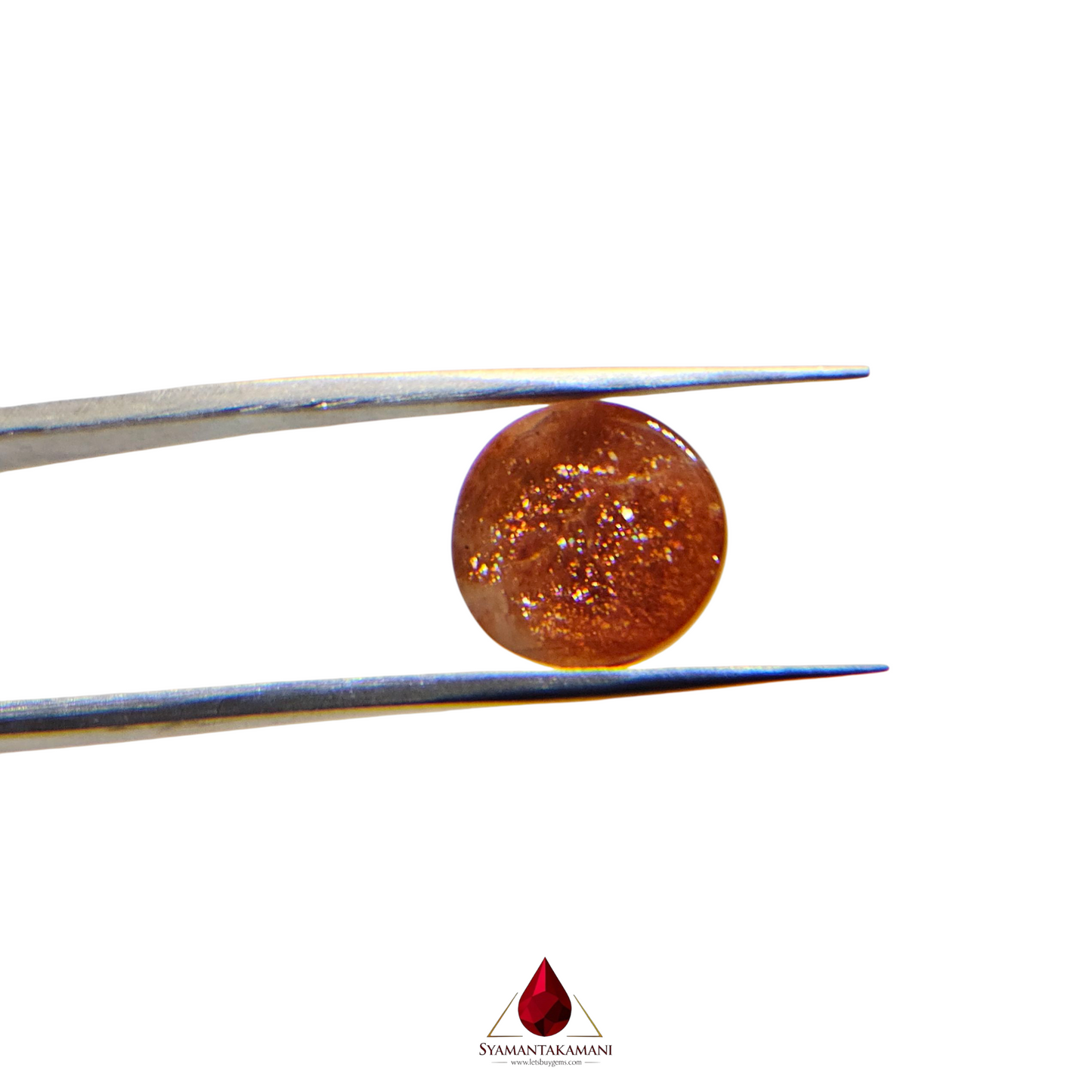 Sunstone 8.25 Carats Round Cabochon