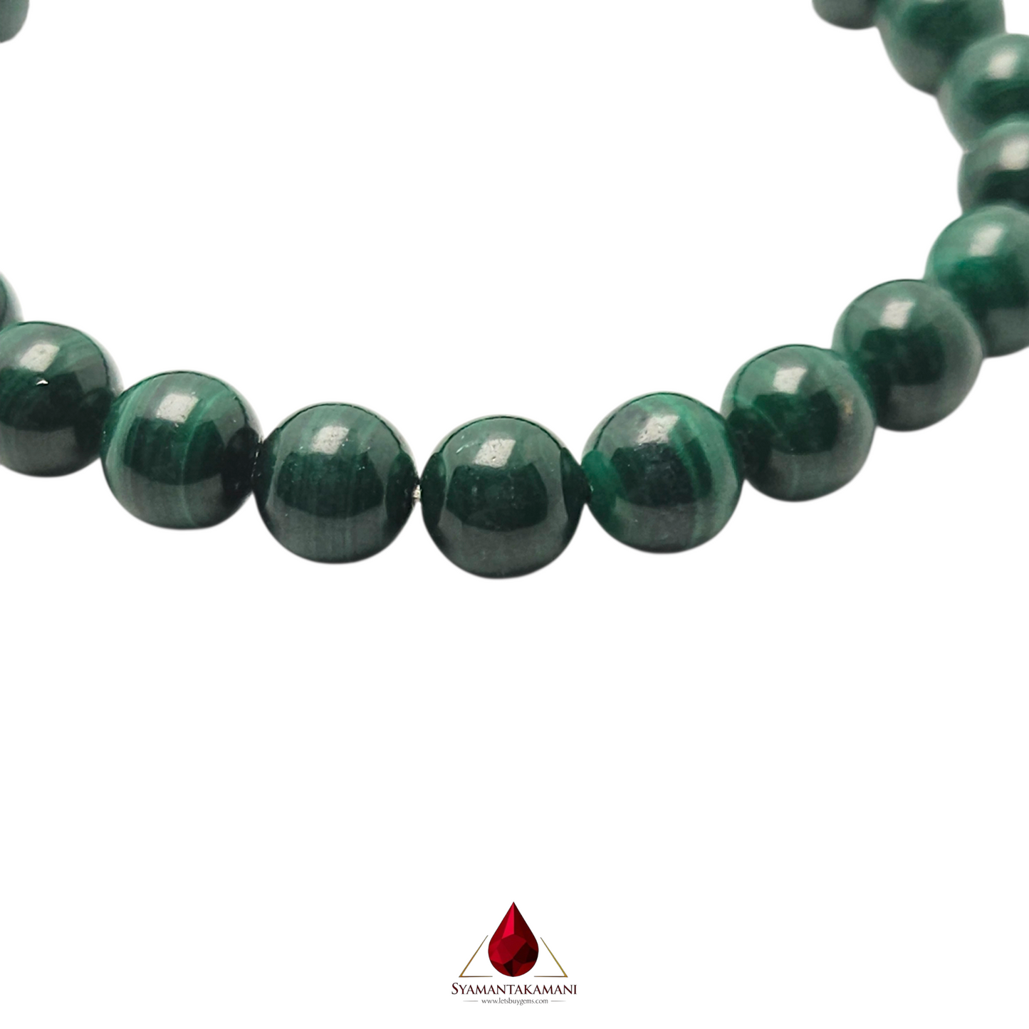 Natural Malachite Bracelet 8mm The Transformative Shield