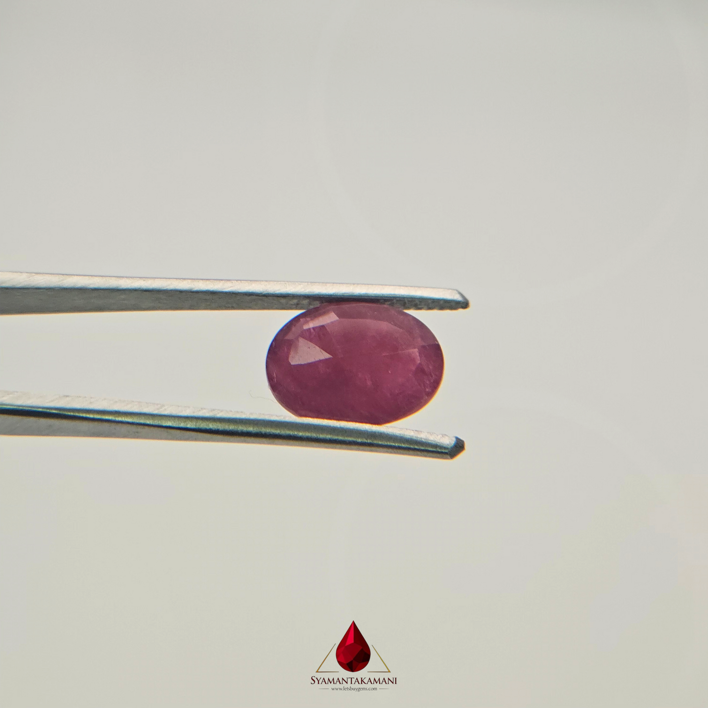 Natural Untreated Mozambique Ruby 3.00 Carats Oval Mix Cut