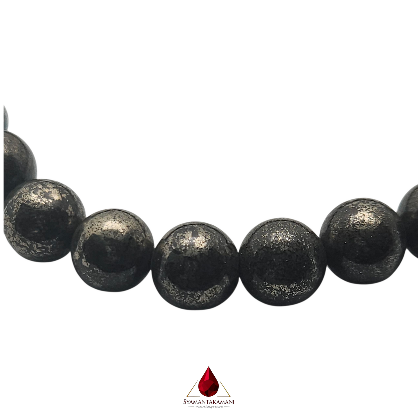Natural Pyrite Bracelet For Wealth and Protection