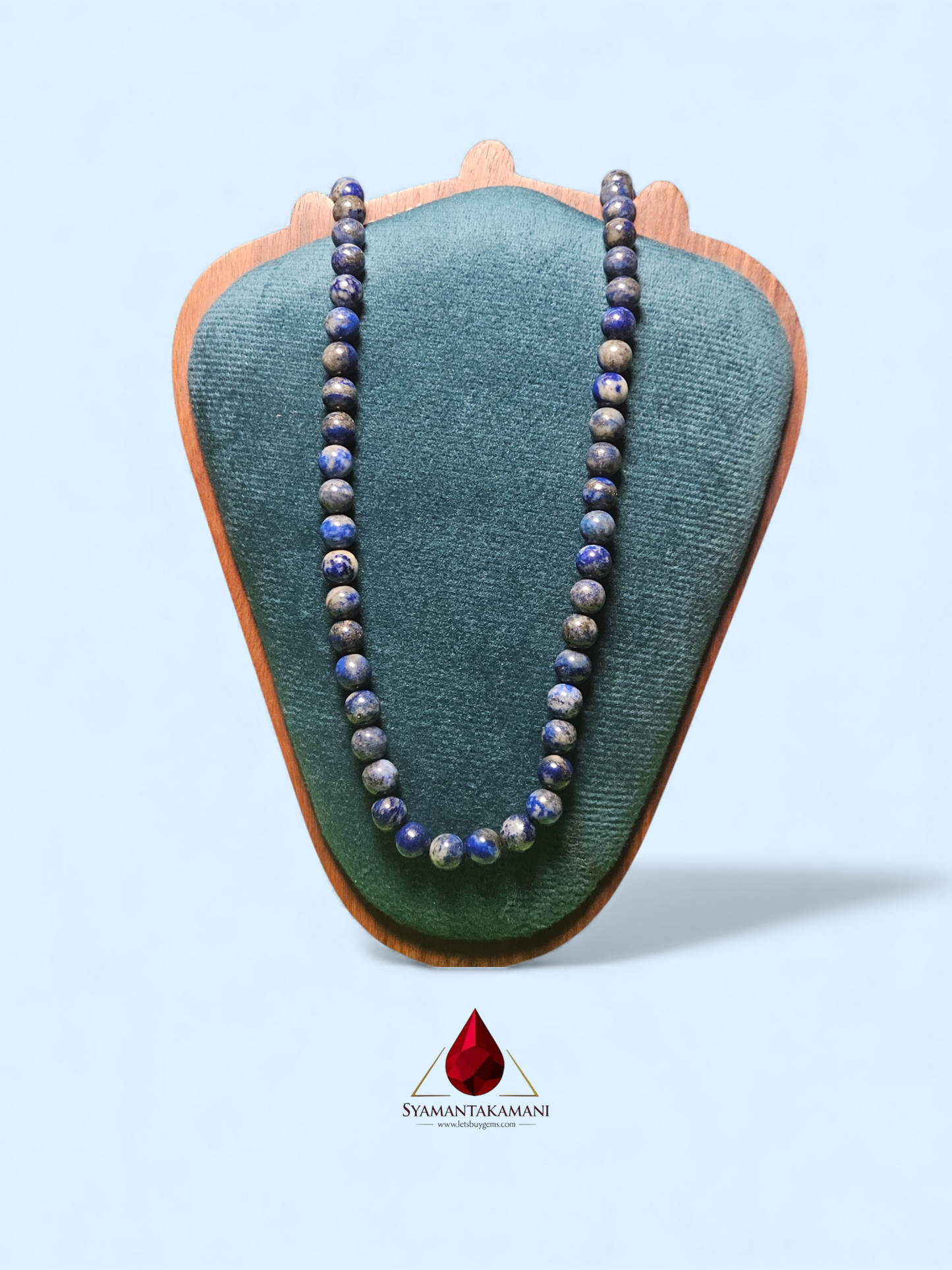 Premium Lapis Lazuli Trendy Chain with 999 Silver U Hook The Cosmic Wisdom