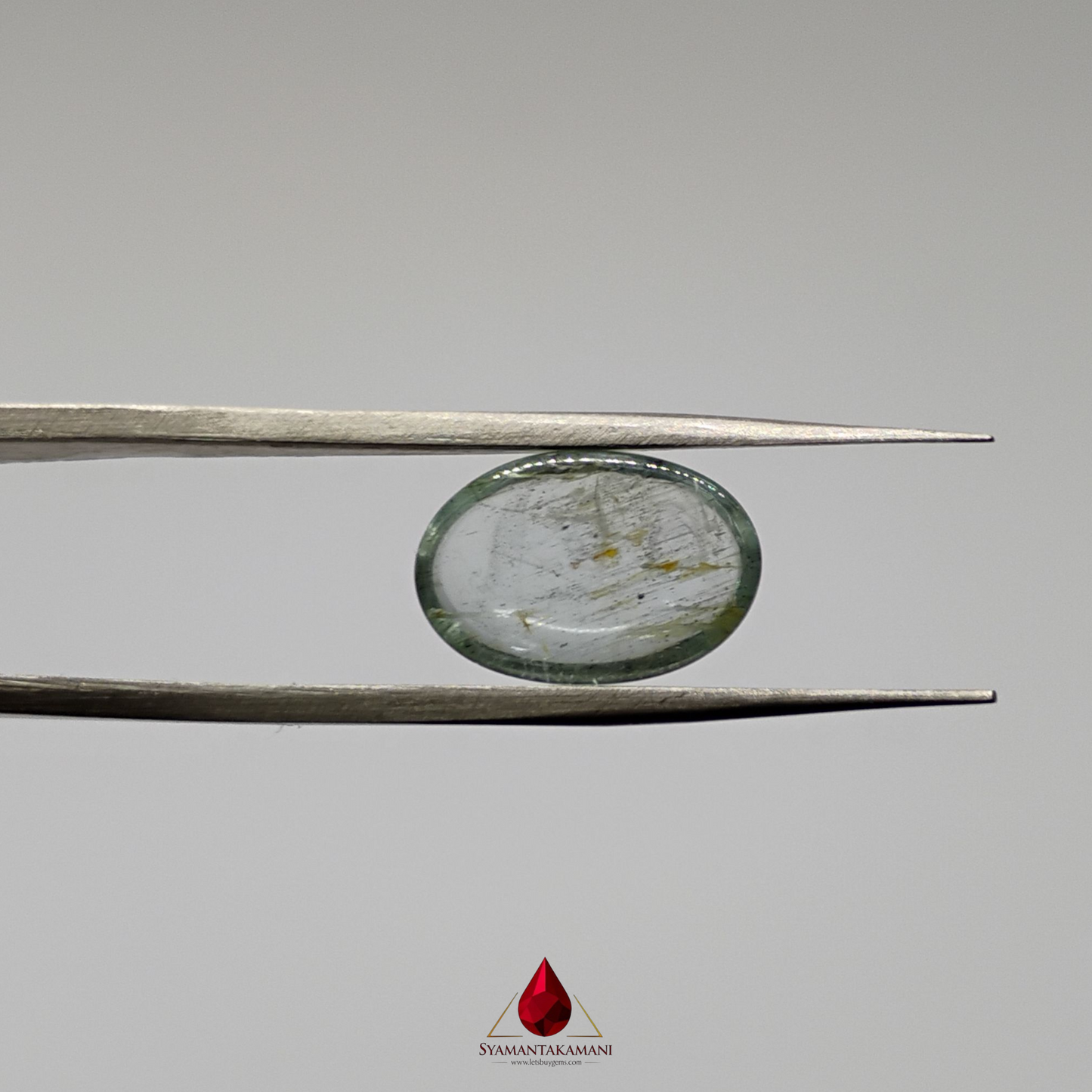 Aquamarine 4.40 Carats Oval Cabochon