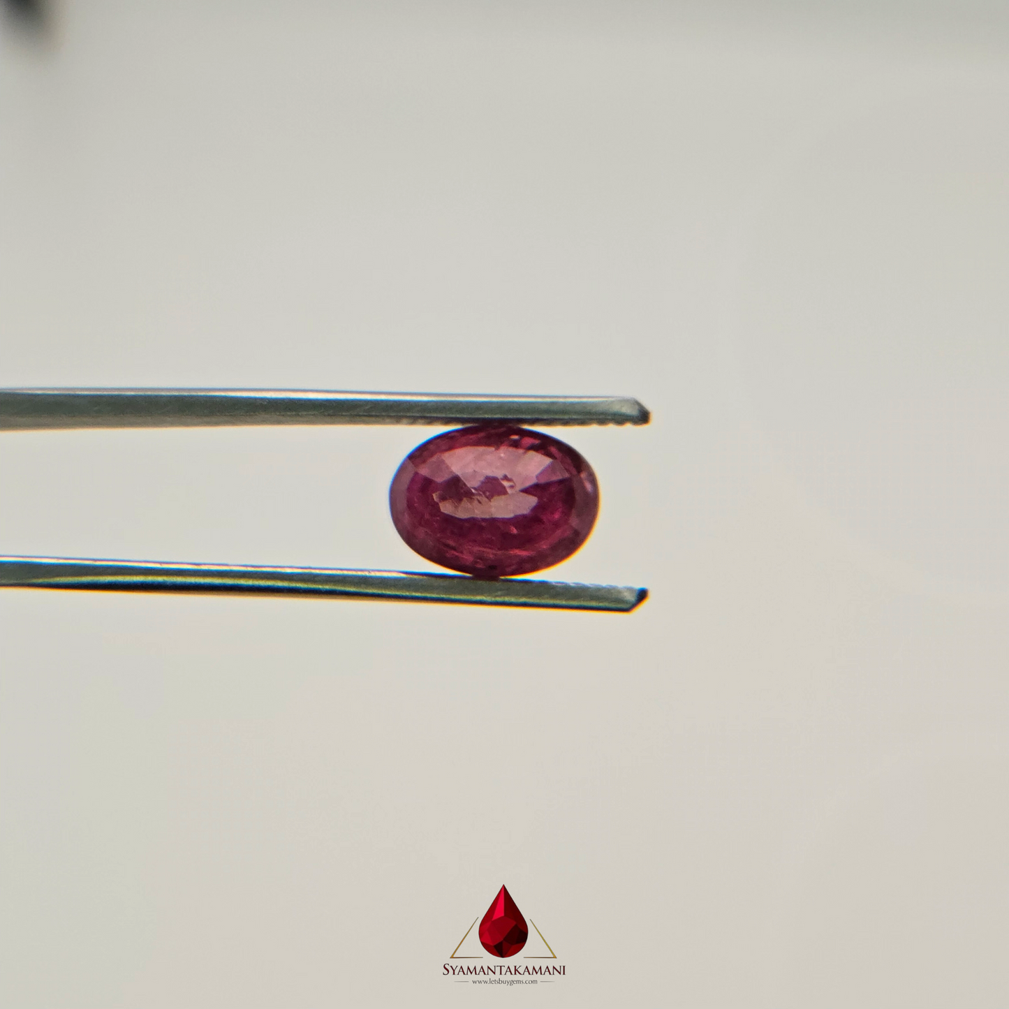 Natural Untreated Mozambique Ruby 3.05 Carats Oval Mix Cut