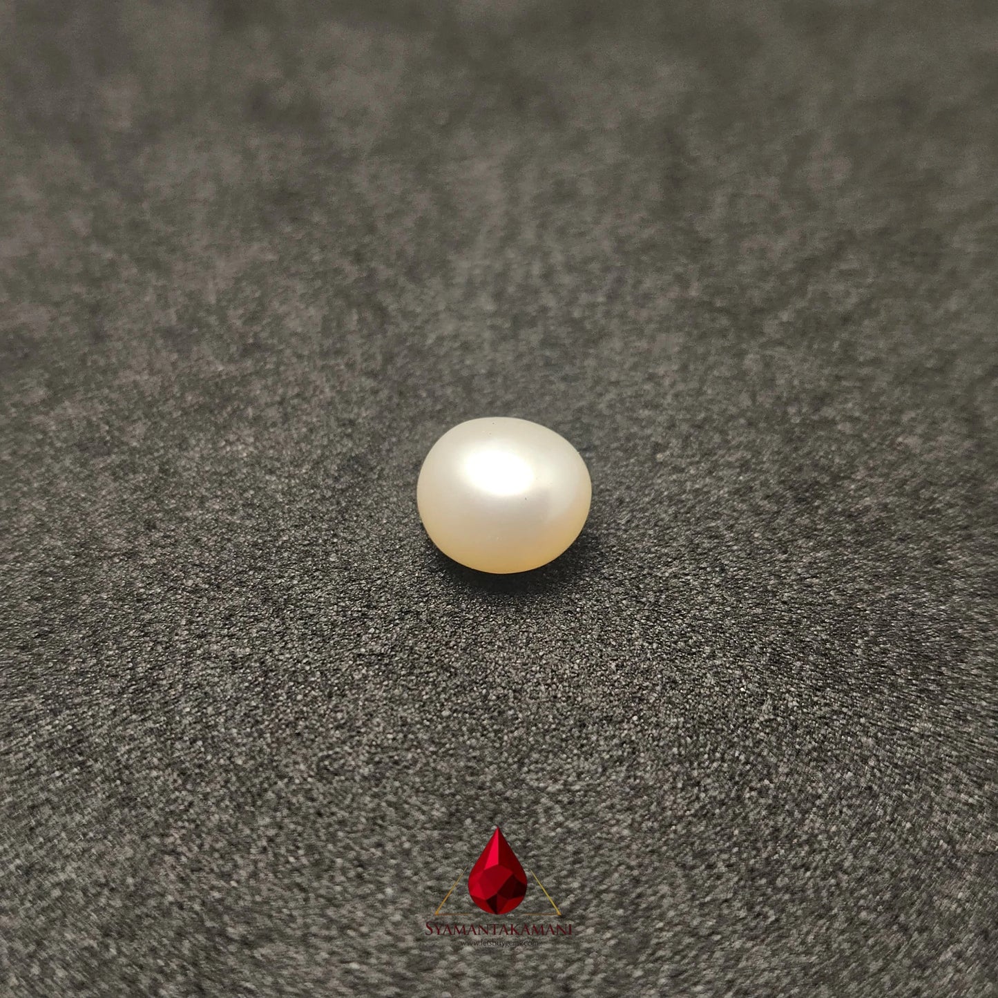 Natural Keshi Pearl 2.40 Carats Untreated AAA Quality The Imperial Sphere