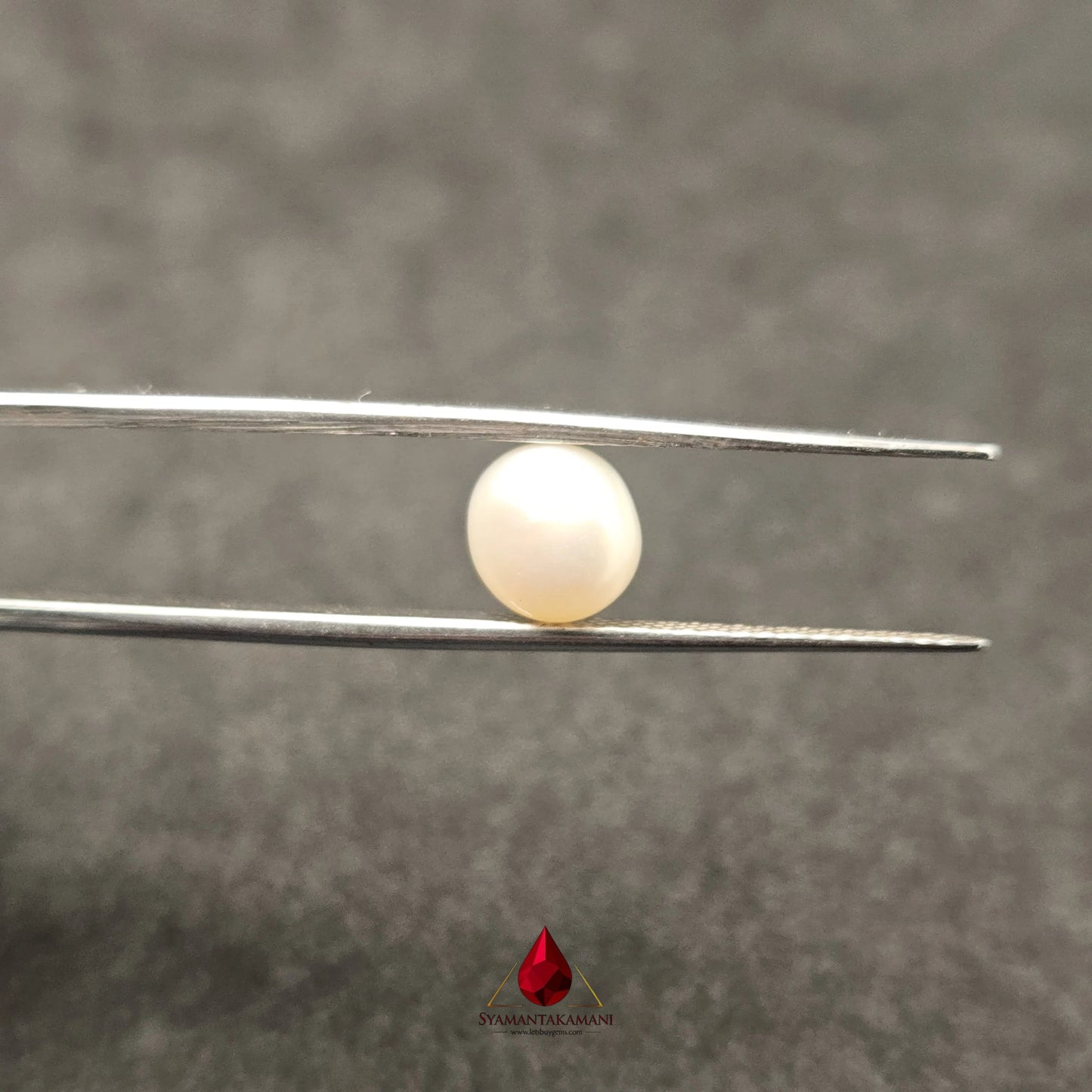 Natural Keshi Pearl 2.40 Carats Untreated AAA Quality The Imperial Sphere