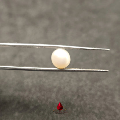Natural Keshi Pearl 2.40 Carats Untreated AAA Quality The Imperial Sphere