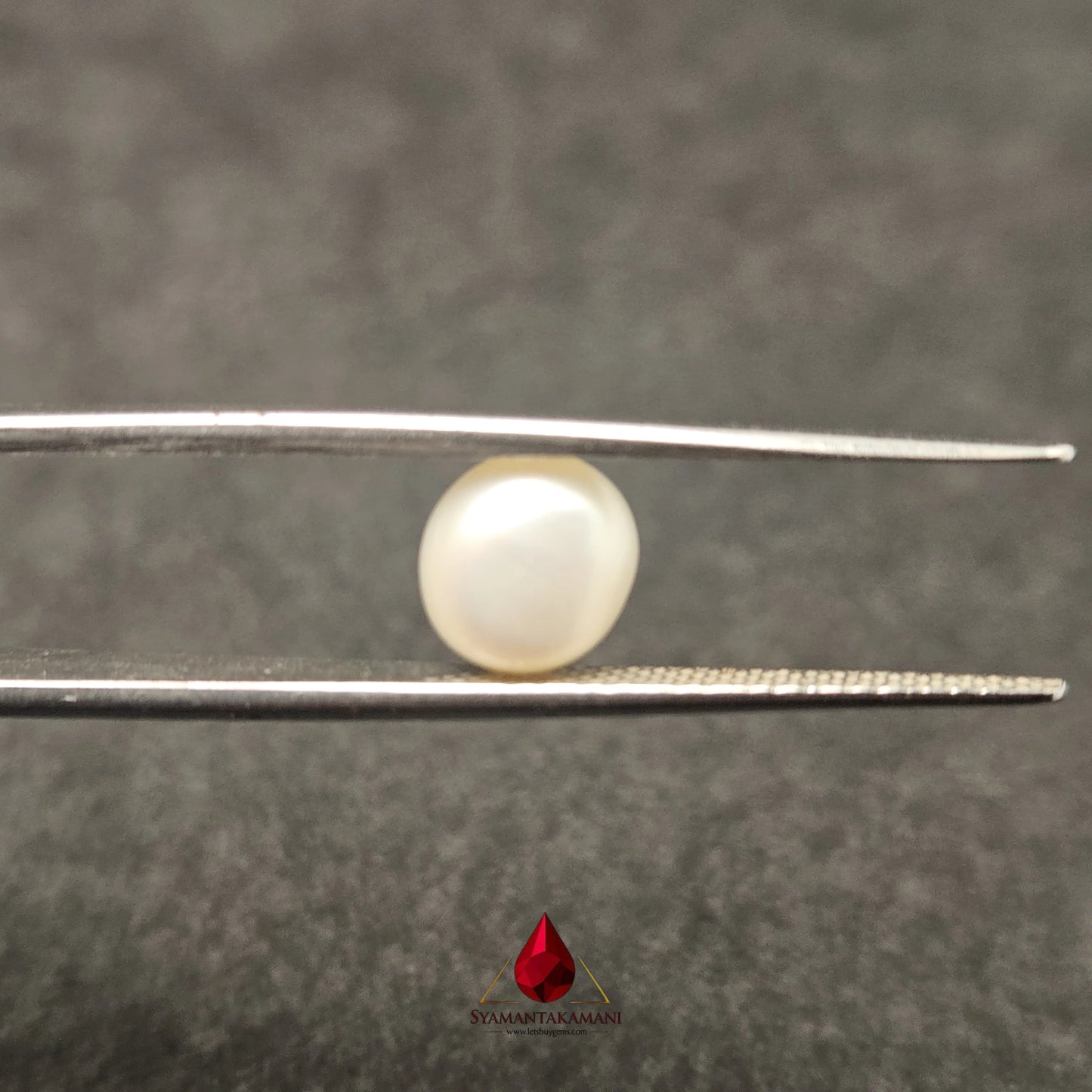 Natural Keshi Pearl 2.40 Carats Untreated AAA Quality The Imperial Sphere
