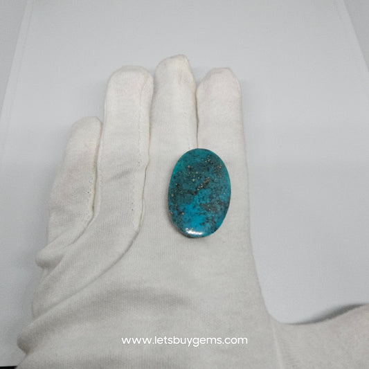 Persian Turquoise (Irani Firoza) 23.05 Carats Oval