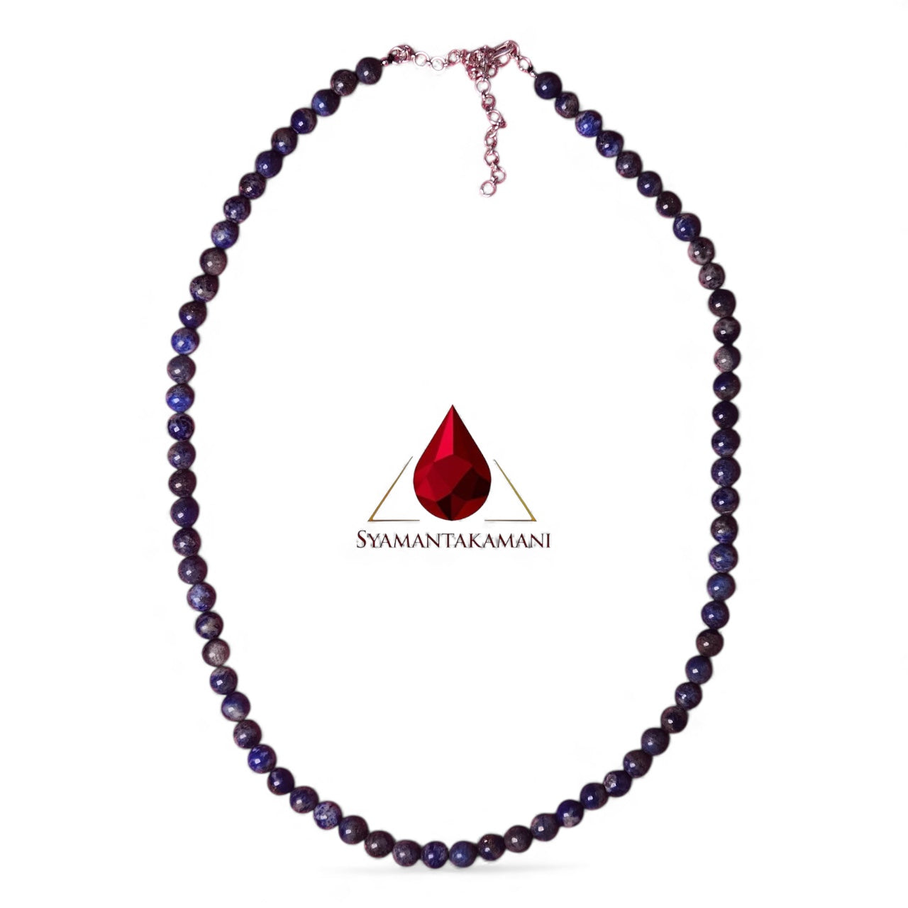 Premium Lapis Lazuli Statement Chain with Extender The Celestial Depth