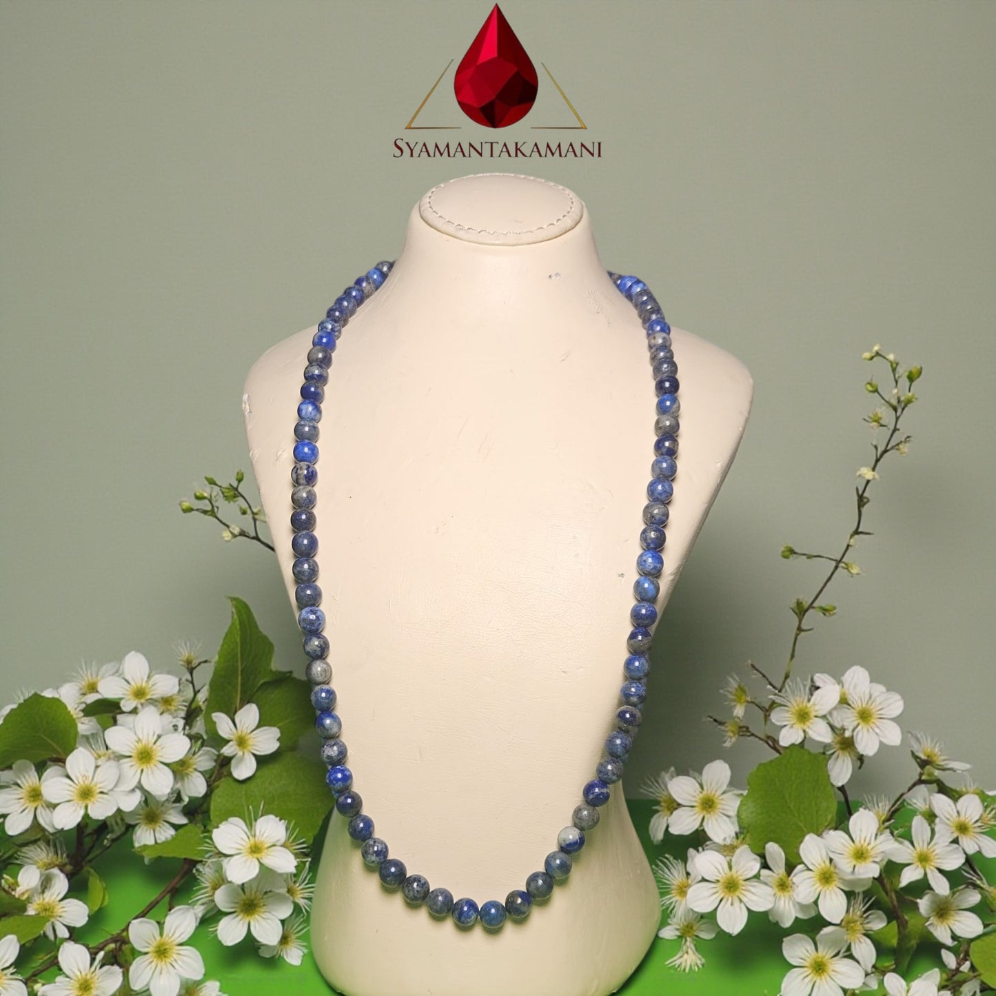 Premium Lapis Lazuli Statement Chain with Extender The Celestial Depth