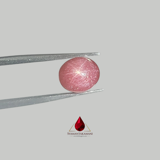 Star Ruby Oval 3.50 Carats (6 Ray Asterism)