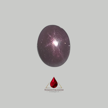 Star Ruby Oval 4.45 Carats (6 Ray Asterism)