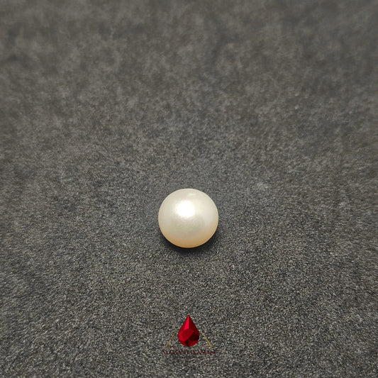 Natural Freshwater Pearl Cultured 7.30 Carats Untreated AA Quality The Imperial Dome