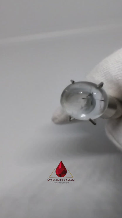 Aquamarine 3.55 Carats Oval Cabochon