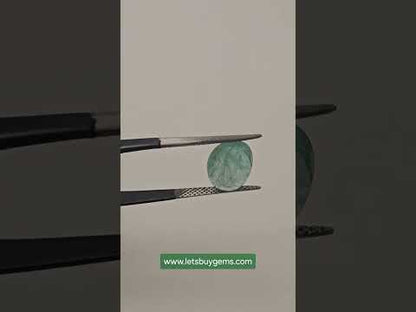 Natural Emerald 2.45 Carat From Zambia A Grade