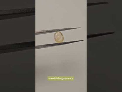 Natural Yellow Sapphire (Pukhraj) 1.80 Carat Untreated Unheated From Sri Lanka AA Grade