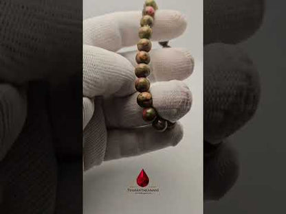Natural Unakite Bracelet 8mm Beads The Harmonious Growth