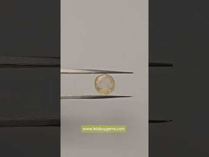 Natural Yellow Sapphire (Pukhraj) 2.40 Carat Untreated Unheated From Sri Lanka AA Grade