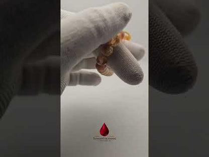 Natural Citrine 8mm Sliding Knot Bracelet AAA Quality The Merchant's Stone