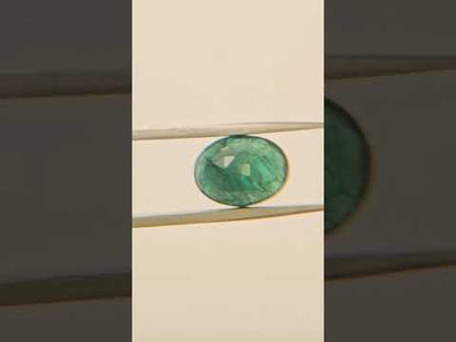 Natural Emerald 5.25 Carat From Zambia AAA+ Grade The Majestic Presence
