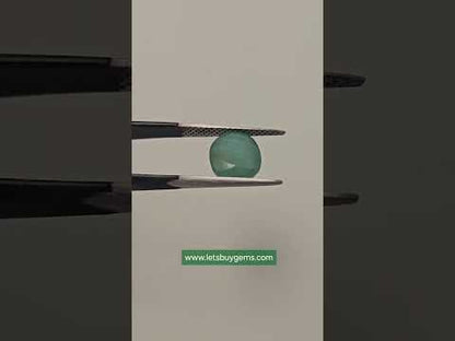 Natural Emerald 3.65 Carat From Zambia A+ Grade