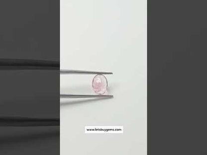 Natural Tourmaline (Pink) From Brazil 1.16 Carat AAA+ Quality Oval Mix Cut The The Radiant Rose