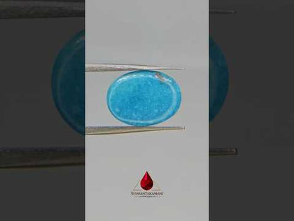 Persian Turquoise (Irani Firoza) 4.05 Carats Oval