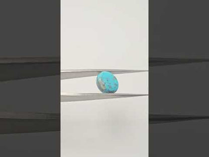 Persian Turquoise (Irani Firoza, Fyroos) 7.35 Carats Oval