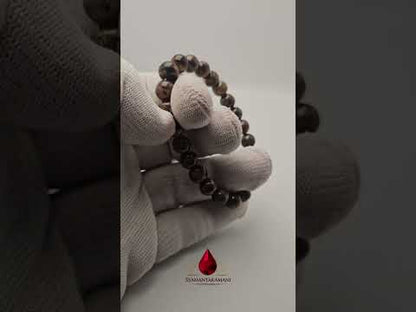 Natural Tiger's Eye 8mm Bracelet The Fierce Focus