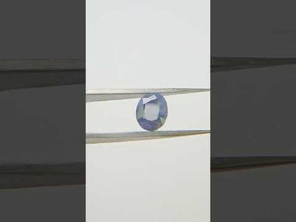Natural Blue Sapphire 5.73 Carat Untreated A Quality  (Neelam) From Madagascar The Deep Sea Allure
