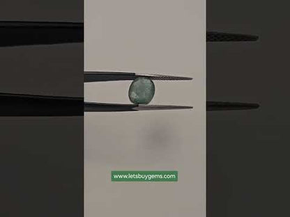 Natural Emerald 3.05 Carat From Zambia A Grade