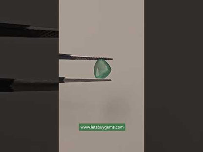 Natural Emerald 1.65 Carat From Zambia AA+ Grade