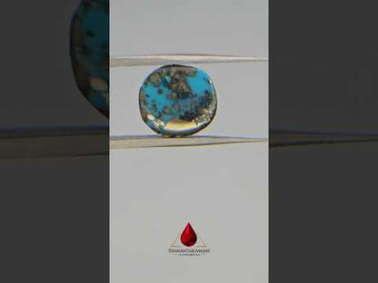 Persian Turquoise (Irani Firoza) 5.05 Carats Oval