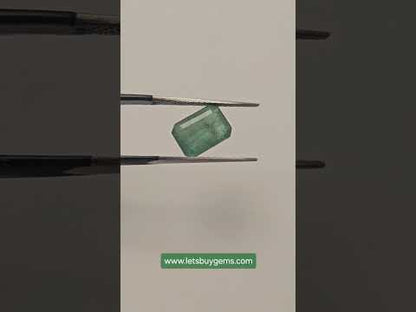 Natural Emerald 2.30 Carat From Zambia A Grade
