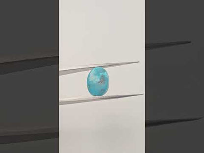 Persian Turquoise (Irani Firoza, Fyroos) 5.45 Carats Oval