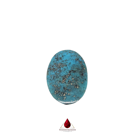 Persian Turquoise (Irani Firoza) 60.35 Carats Oval