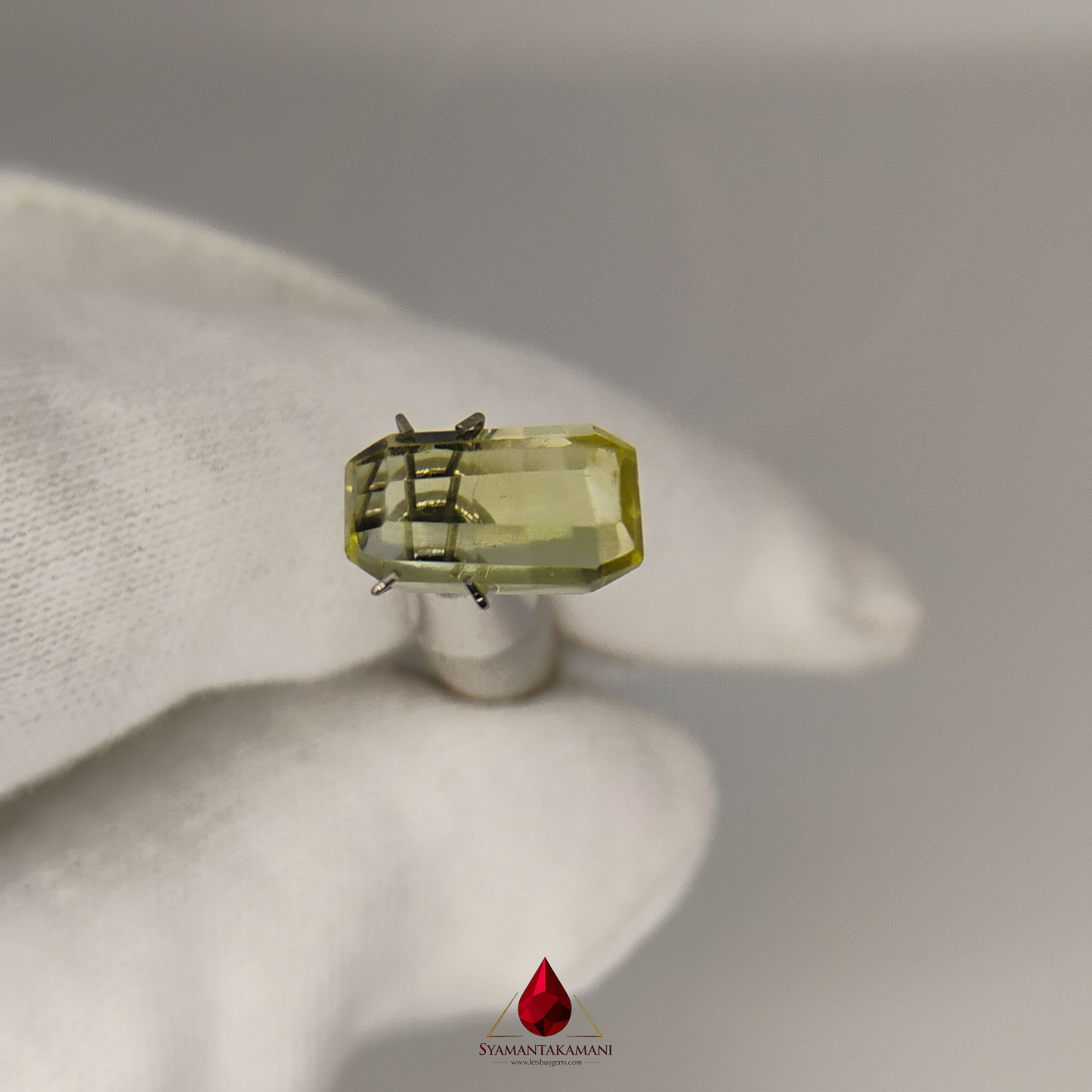Citrine Long Cushion Cut 4.45 Carats
