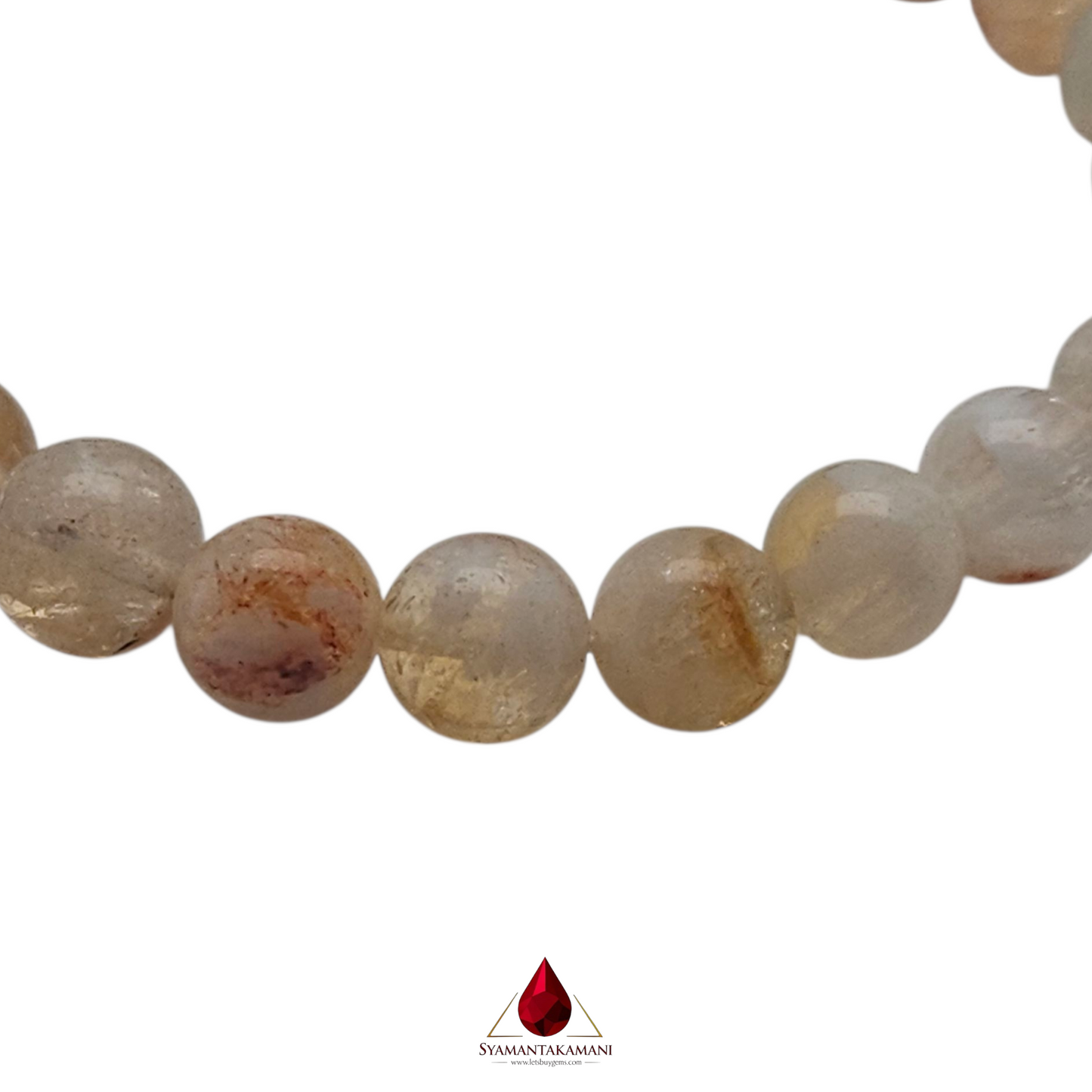 Natural Citrine 8mm Bracelet AAA Quality The Merchant's Stone