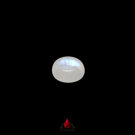 Rainbow Moonstone 6.75 Carats Oval