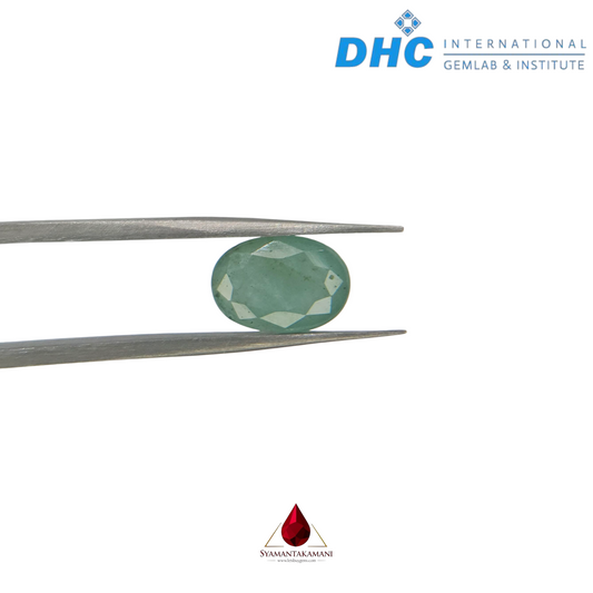 Emerald Oval 2.78 Carats Zambian