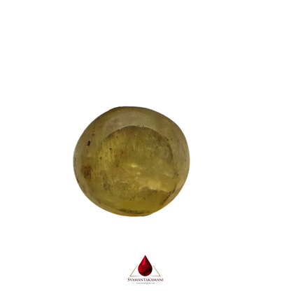 Apatite Cat's Eye 16.40 Carats Oval Cabochon