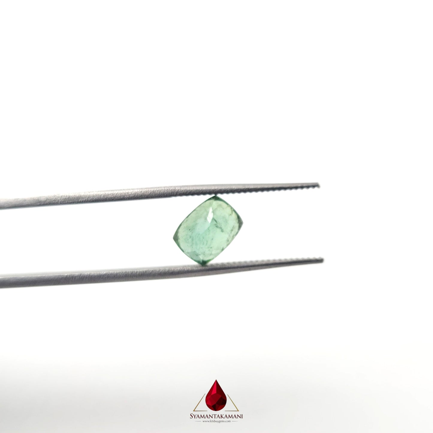 Natural Tourmaline (Green) From Brazil 1.69 Carat AA+ Quality Long Cushion Cut The Forest Verdelite