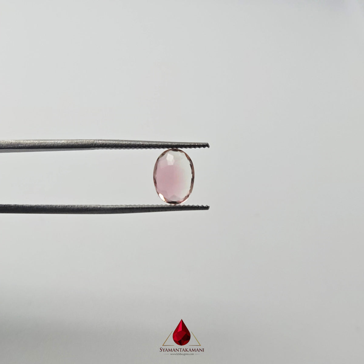 Natural Tourmaline (Pink) From Brazil 1.16 Carat AAA+ Quality Oval Mix Cut The The Radiant Rose