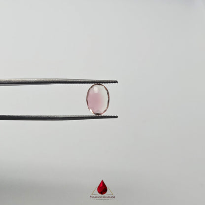 Natural Tourmaline (Pink) From Brazil 1.16 Carat AAA+ Quality Oval Mix Cut The The Radiant Rose