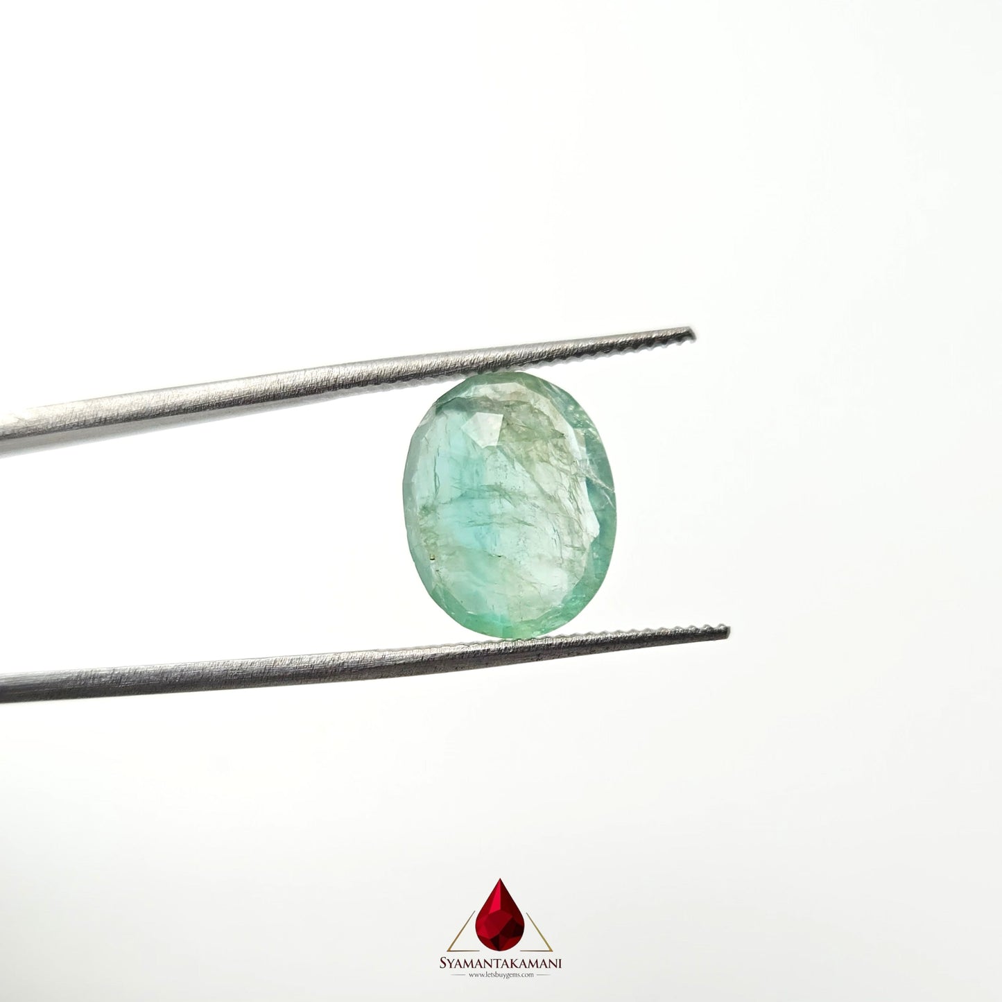 Natural Ethiopian Emerald 3.46 Carat A+ Quality Oval Mix Cut