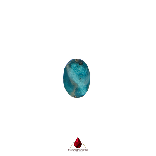 Persian Turquoise (Irani Firoza) 3.60 Carats Oval