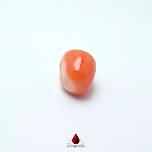 Natural Red Carnelian Tumbled Stone