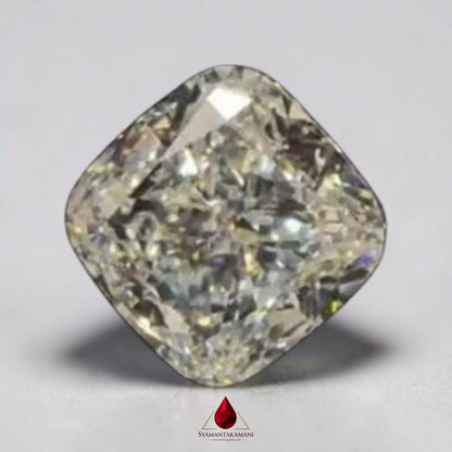 Diamond (Lab-Grown) 6.24 Carat E-VVS2 Square Cushion IGI Certified  The Brilliant Core